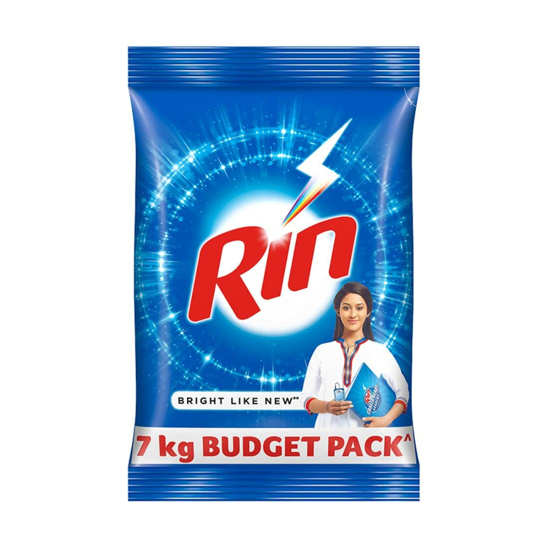 Rin Advanced Detergent Powder | 7 kg Pack | Laundry Detergent For Bright and Dazzling White Clothes
