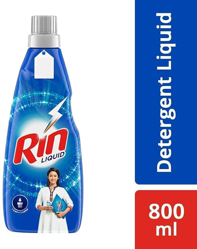 RIN Liquid Detergent, 800 ML, Pack of 1