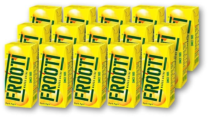 Frooti Mango Drink 150ml (Pack of 15) Unique