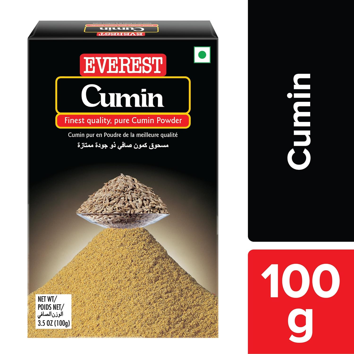 Everest Cumin Powder, Carton, 100g
