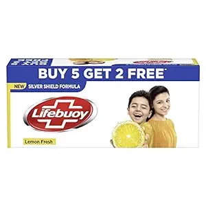 ifebuoy Lemon Fresh Soap 125 g (Buy 5 Get 2 Free