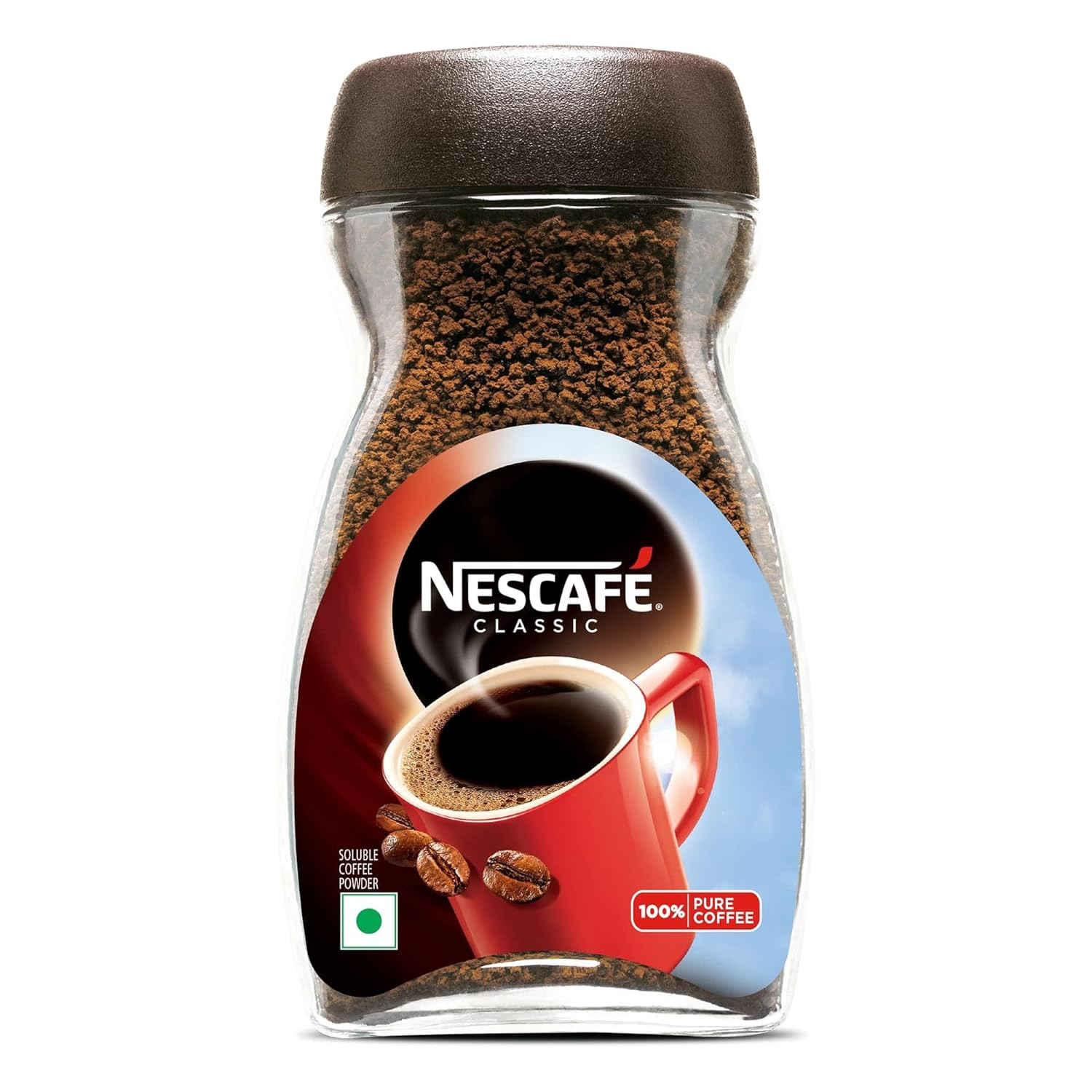 NESCAFE Classic Instant Coffee Powder, 45 g Jar | Instant Coffee Made with Robusta Beans | 100% Pure Coffee