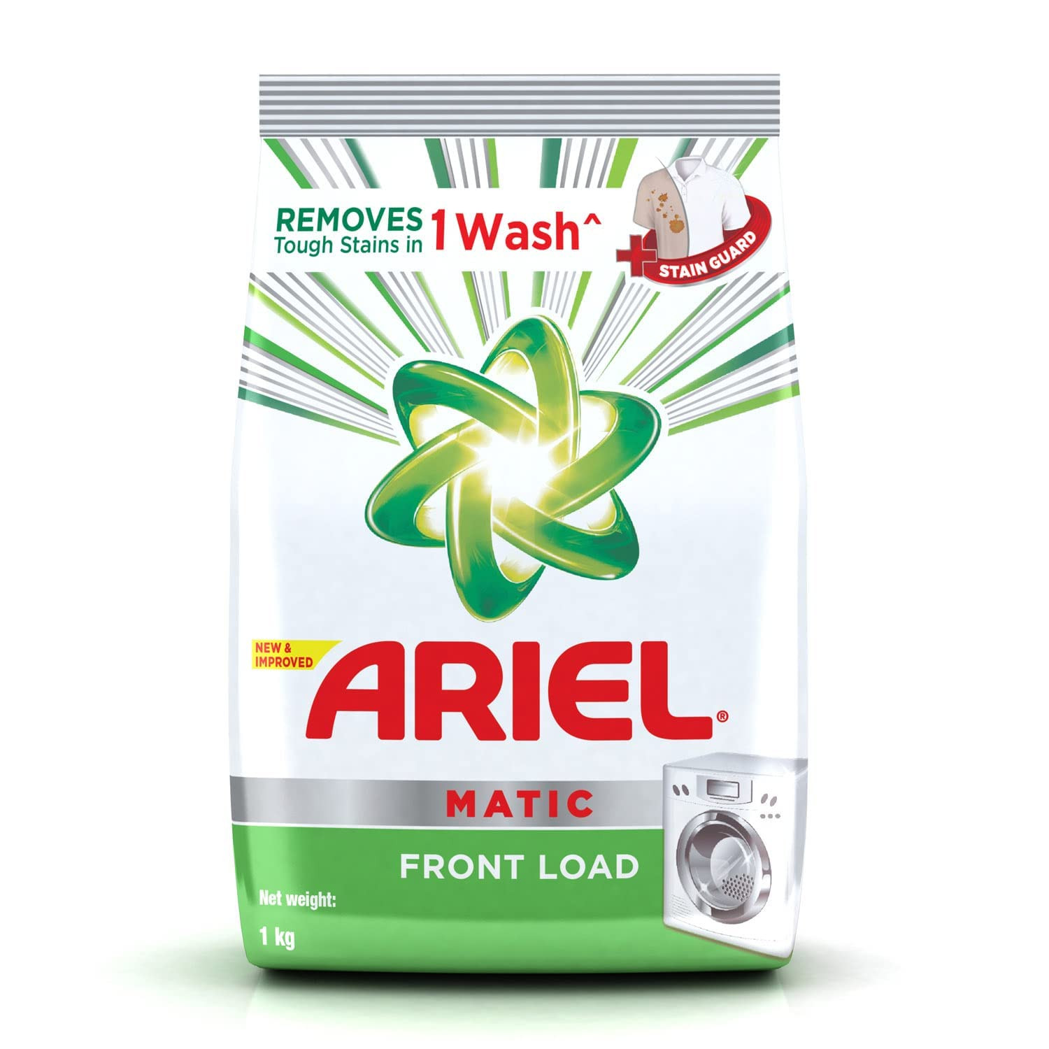 Ariel Matic Front Load Detergent Washing Powder - 1 Kg, 1 Count