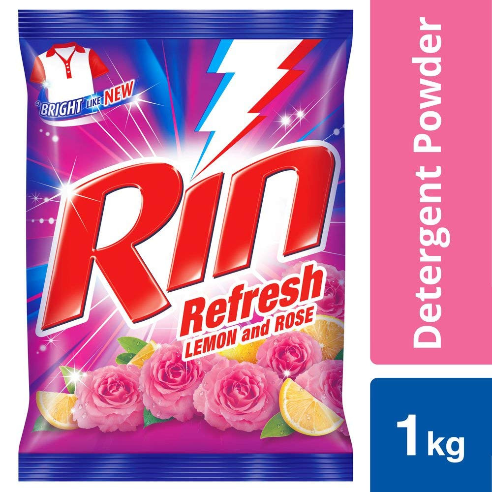 RIN Fresh Lemon And Rose Powder- 1 Kg, 1 Count