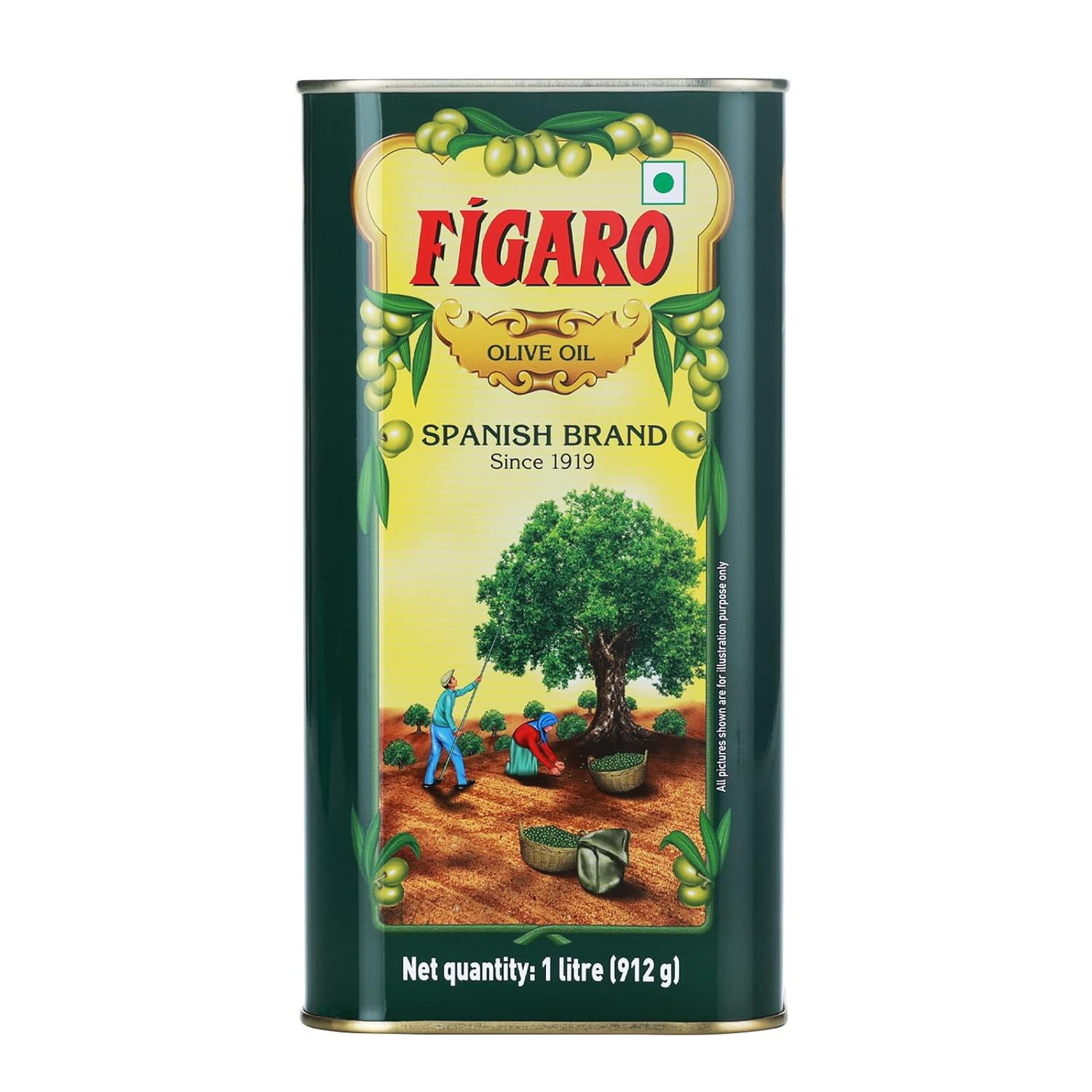 Figaro Olive Oil- Pure Olive Oil 5L Tin