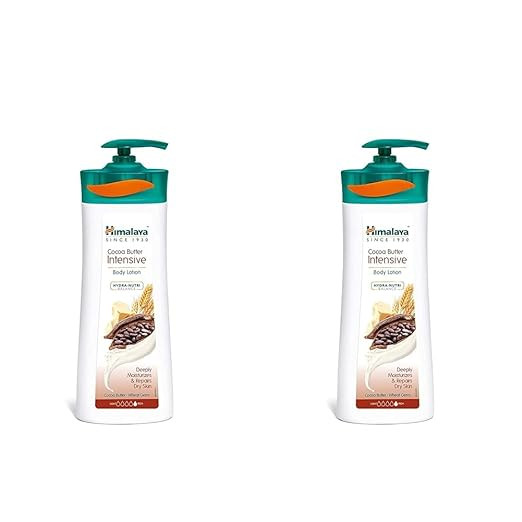 Himalaya Cocoa Butter Intensive Body Lotion, 400ml (Pack of 2)